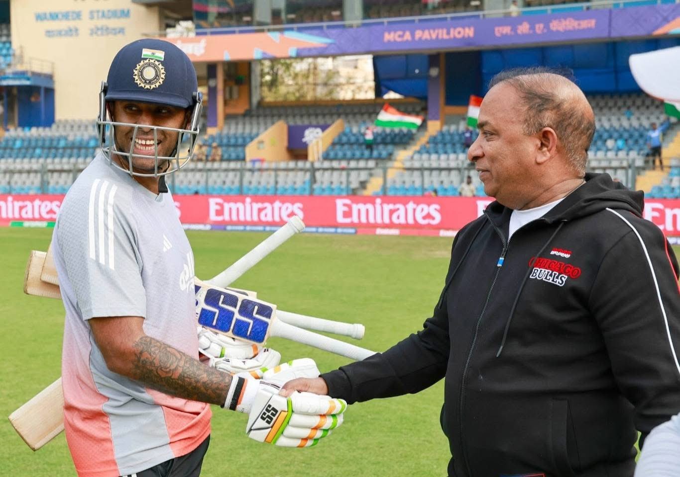 T20 WC: BCCI secretary Devajit Saikia meets Indian team ahead of USA match