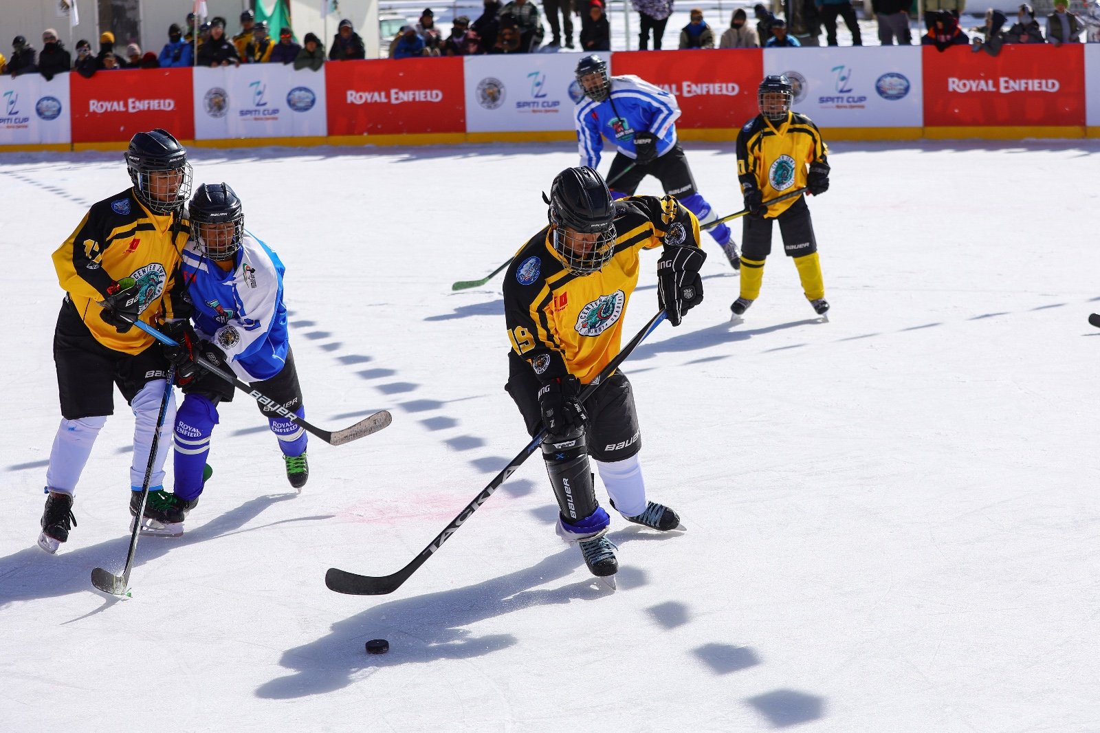 Ice-Hockey: Kunga Yangchen, Tanzin Dorje star as big wins mark Day 2 of Spiti Cup