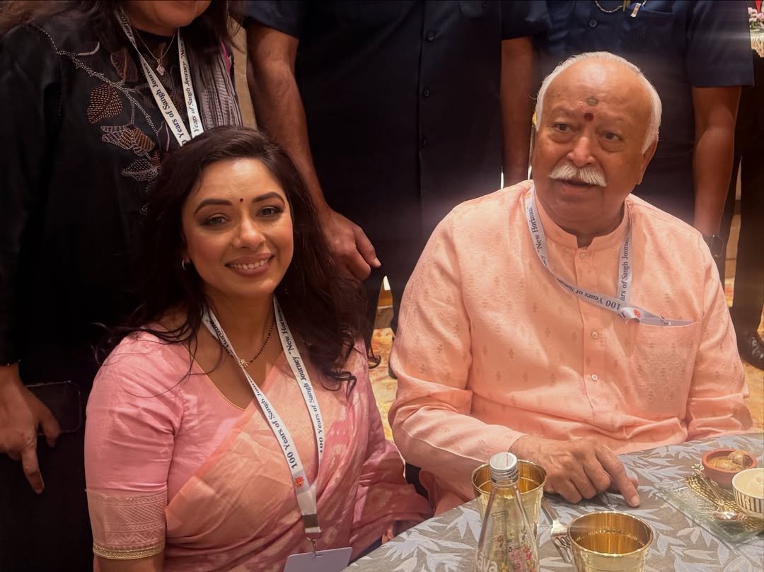 Rupali Ganguly  on 100 years celebration of RSS:  Honoured to have been part of momentous occasion