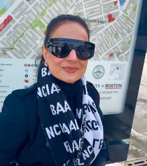 Ameesha Patel relives her college days as she returns to Boston