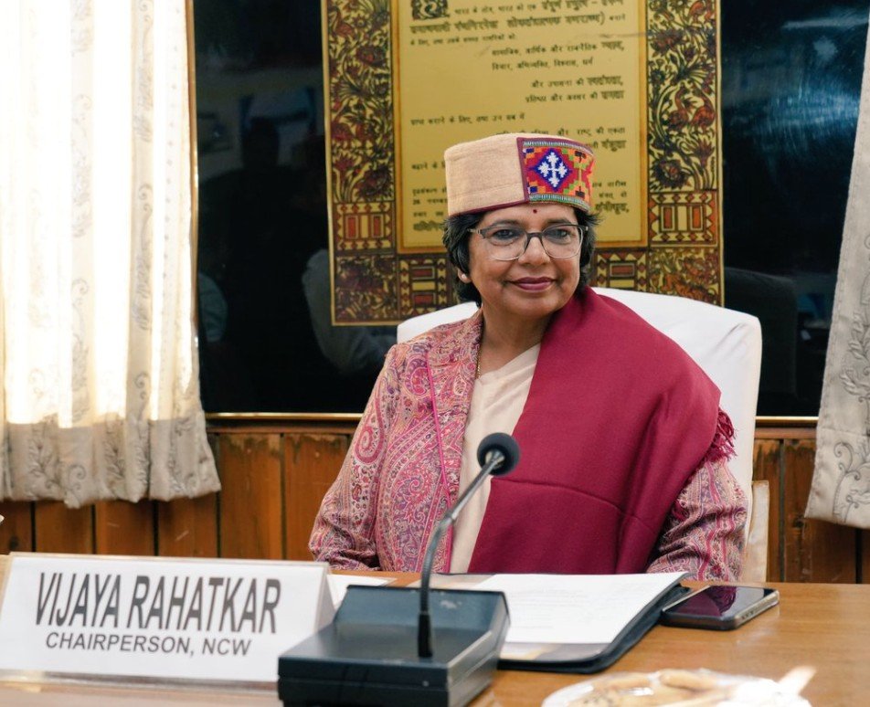 NCW chief Vijaya Rahatkar discusses women safety in Himachal colleges