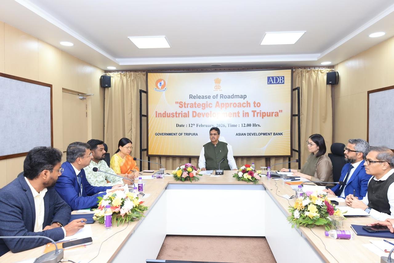Tripura emerging as model state in development; ADB roadmap to boost industrial growth: CM Saha