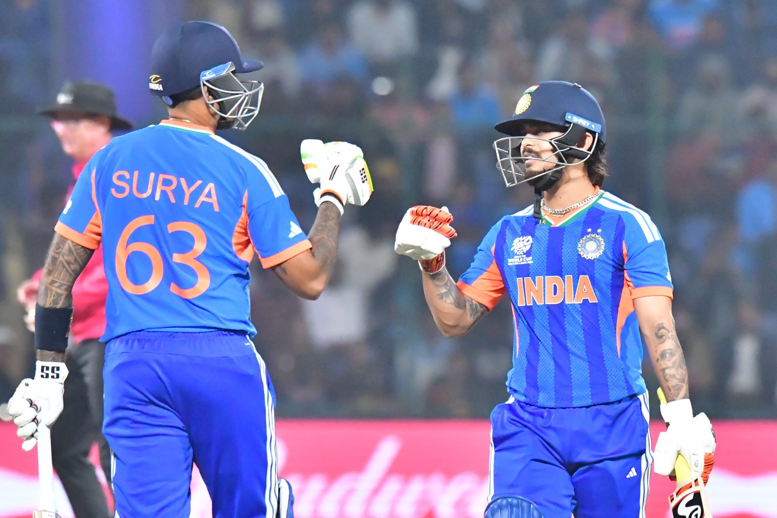 T20 WC: Kishan, Pandya fifties take India to 209/9 despite Erasmus’s career-best 4-20