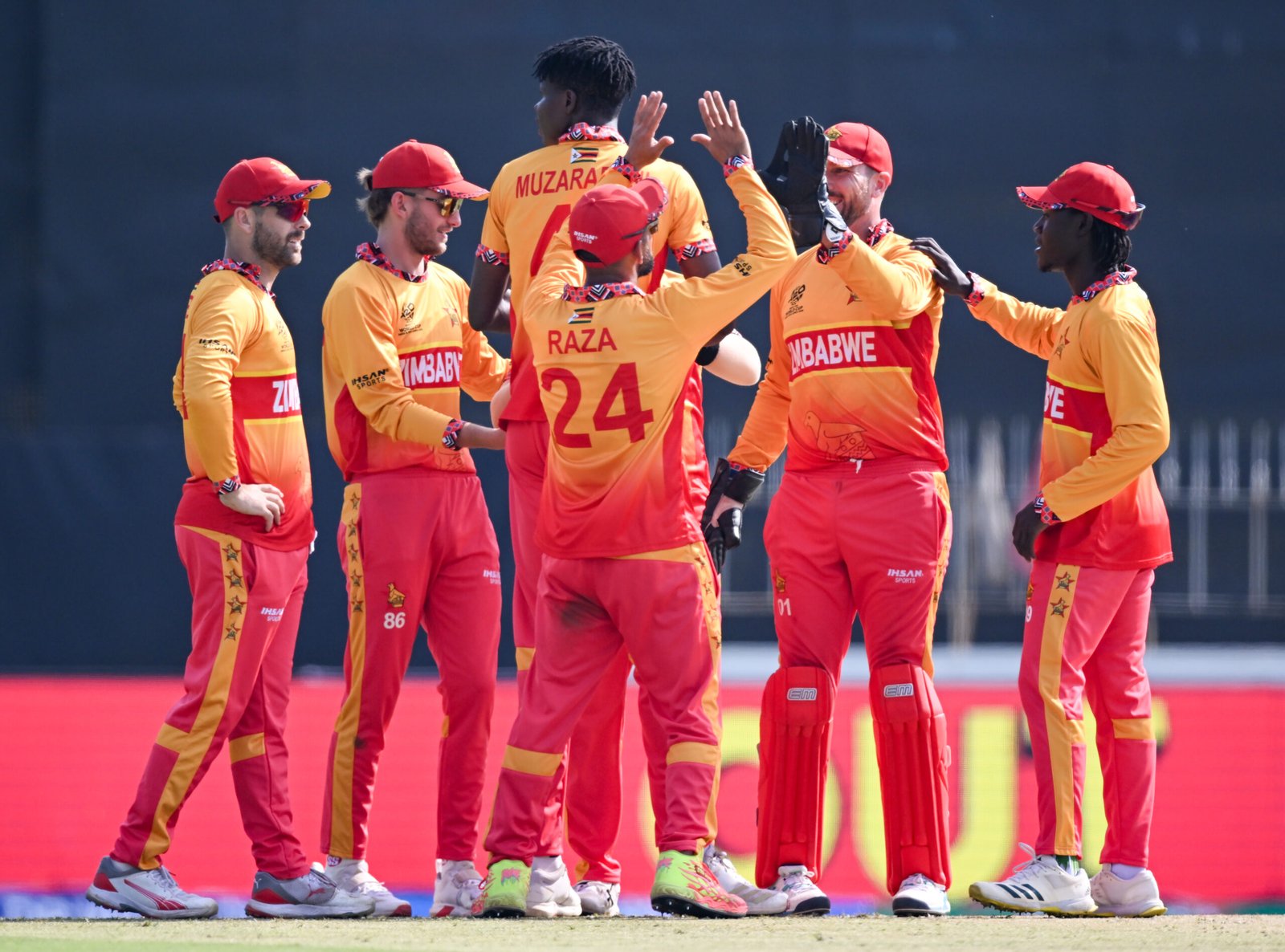 T20 WC: Muzarbani, Ngarava and Evans take three wickets each as Zimbabwe bowl out Oman for 103