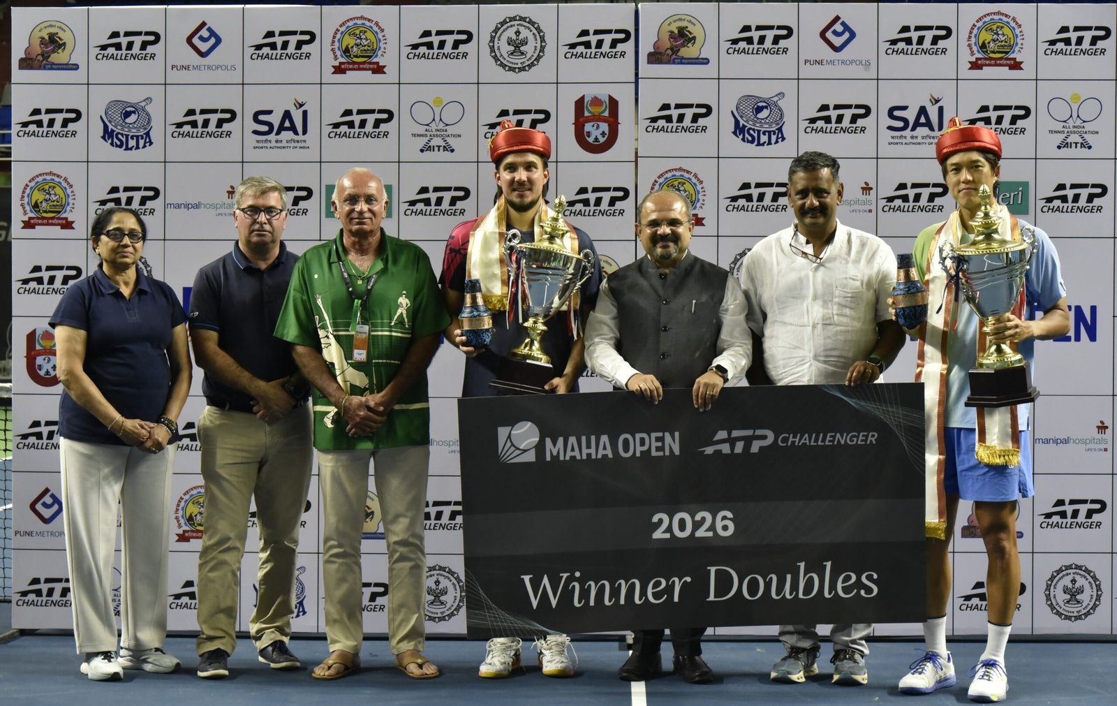 Maha Open ATP Challenger 75: Gill, Cina storm into men's singles final