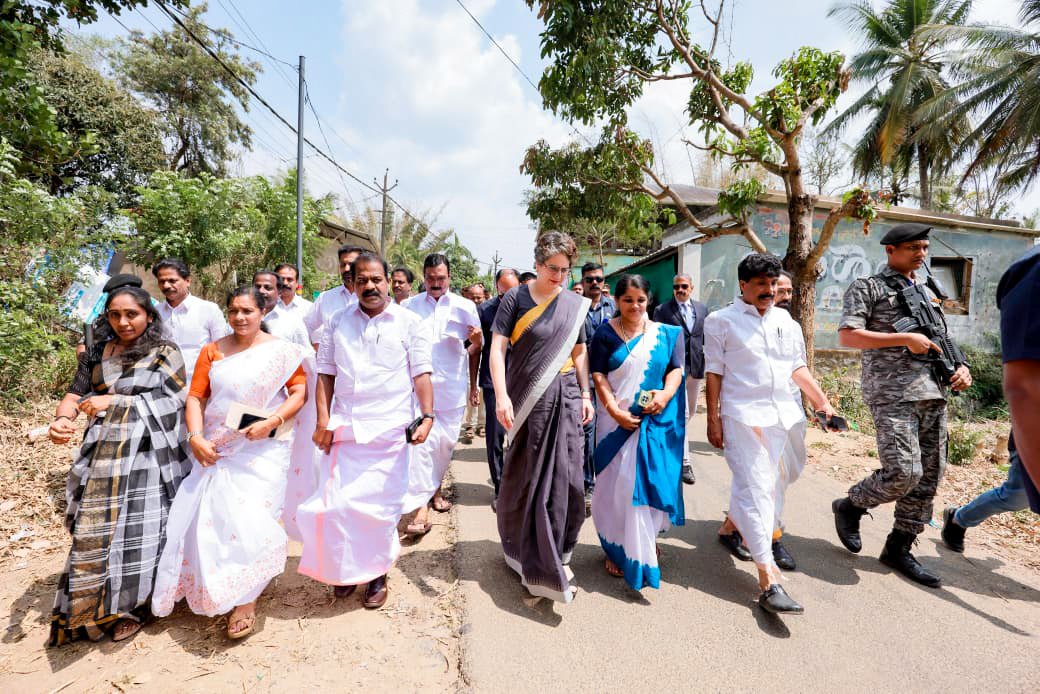 Priyanka Gandhi criticises Centre over aid, calls Wayanad rebuild a collective effort 6 Priyanka Gandhi criticises Centre over aid, calls Wayanad rebuild a collective effort